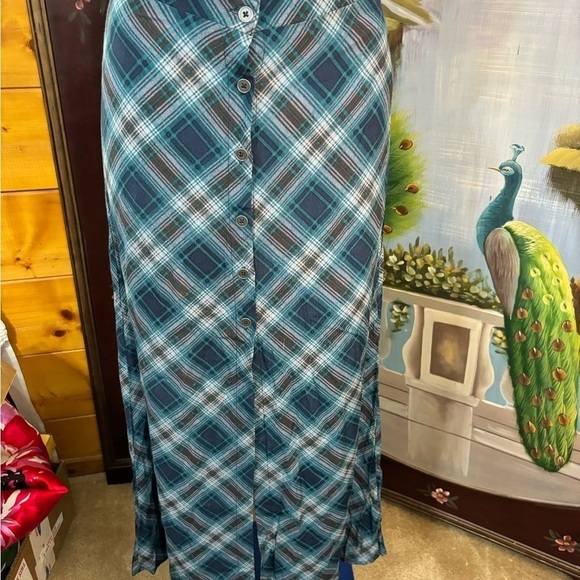wild fable Dresses & Skirts - Wild Fable XS Plaid Maxi Skirt